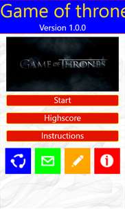 Game O thrones trivia screenshot 1