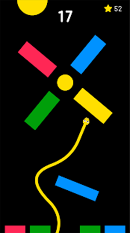 #1. Color Snake Dash (Windows) By: Free Puzzle Games Fan