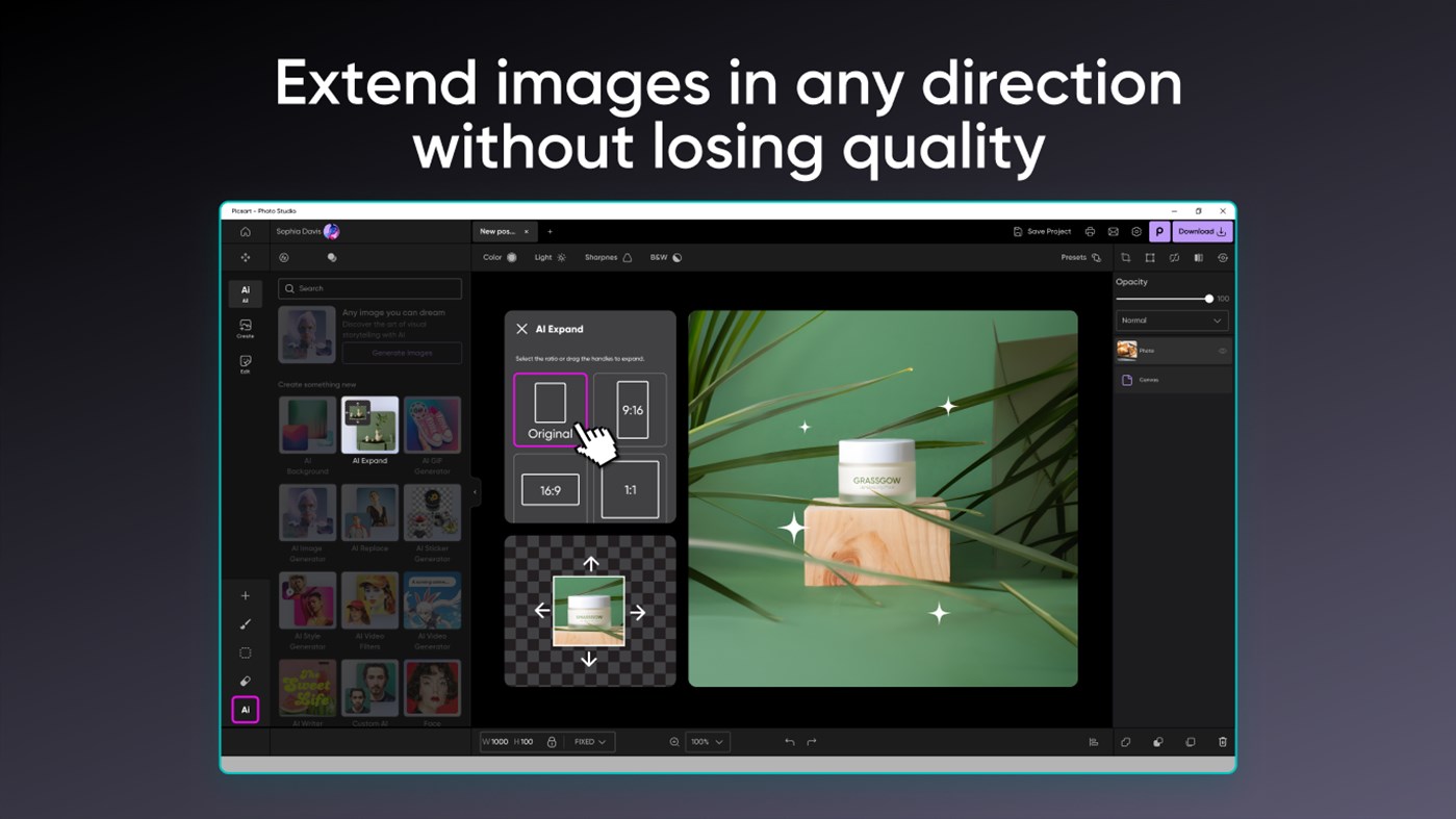 #3. Picsart AI Photo Editor (Windows) Oleh: PicsArt Inc.