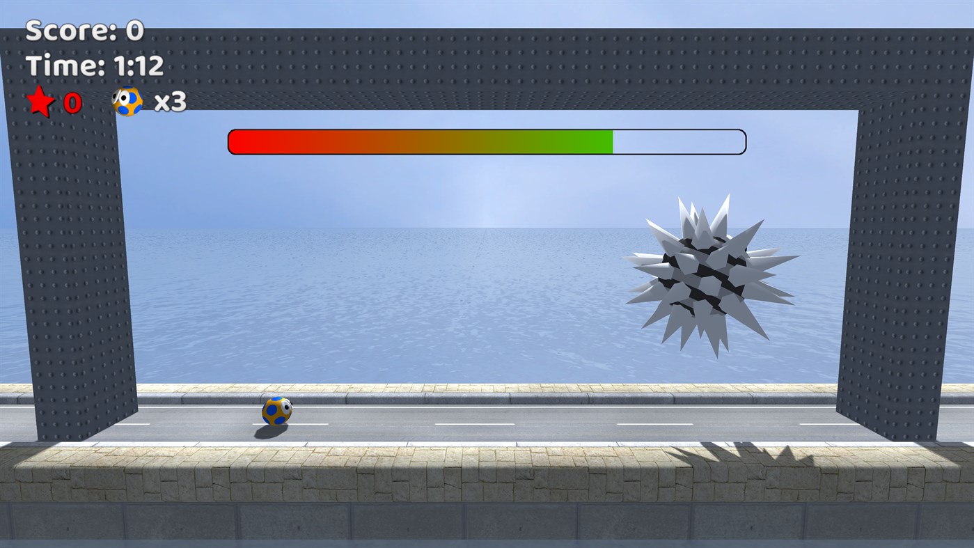 #10. On A Roll 3D (Xbox) De: Battenberg Software