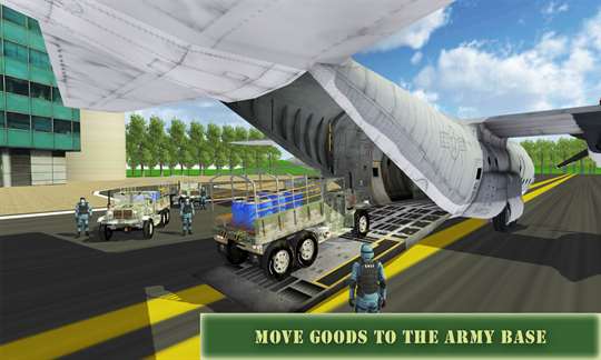 Army Transport Airplane Flight Simulation screenshot 2