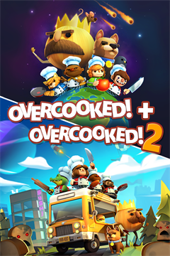 Cover poster for Overcooked! + Overcooked! 2