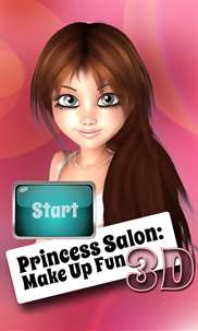 Princess Salon: Make Up Fun 3D screenshot 1