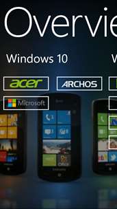 Overview Windows Phones screenshot 1