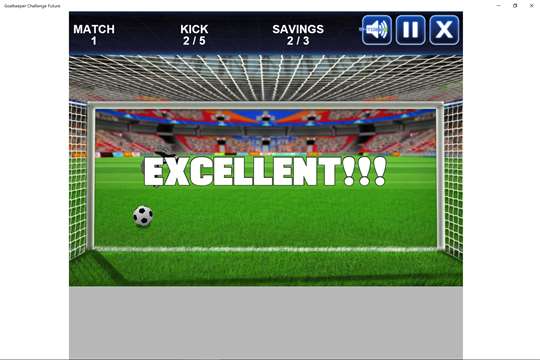 Goalkeeper Challenge Future screenshot 2