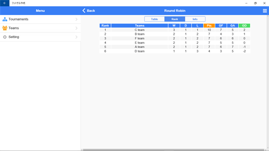 Futsal Tournament Maker screenshot 2