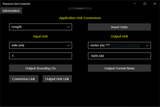 Precision Unit Converter screenshot 1