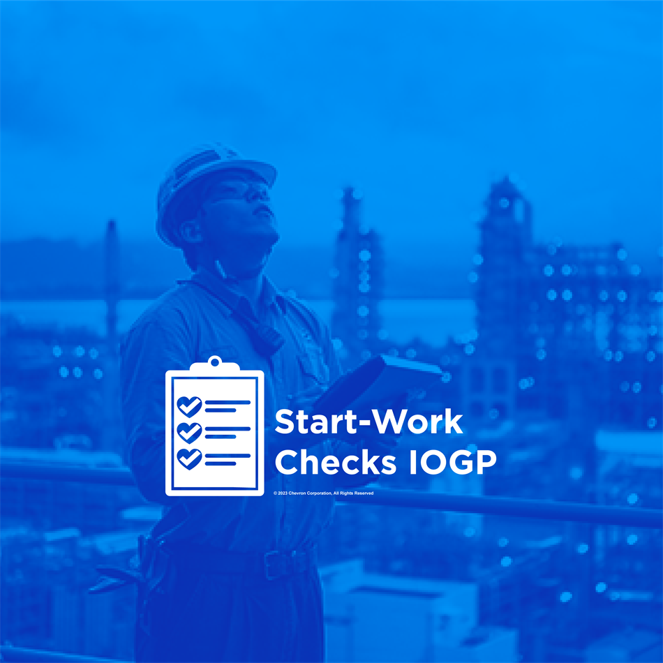 Chevron Start-Work Checks IOGP (Windows) 由: CVX HES Mobile Apps