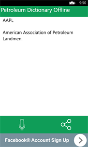 Petroleum Dictionary Offline screenshot 2