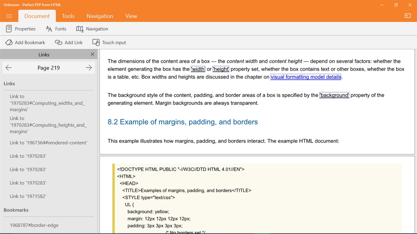 #5. Perfect PDF from HTML (Windows) Podle: soft Xpansion