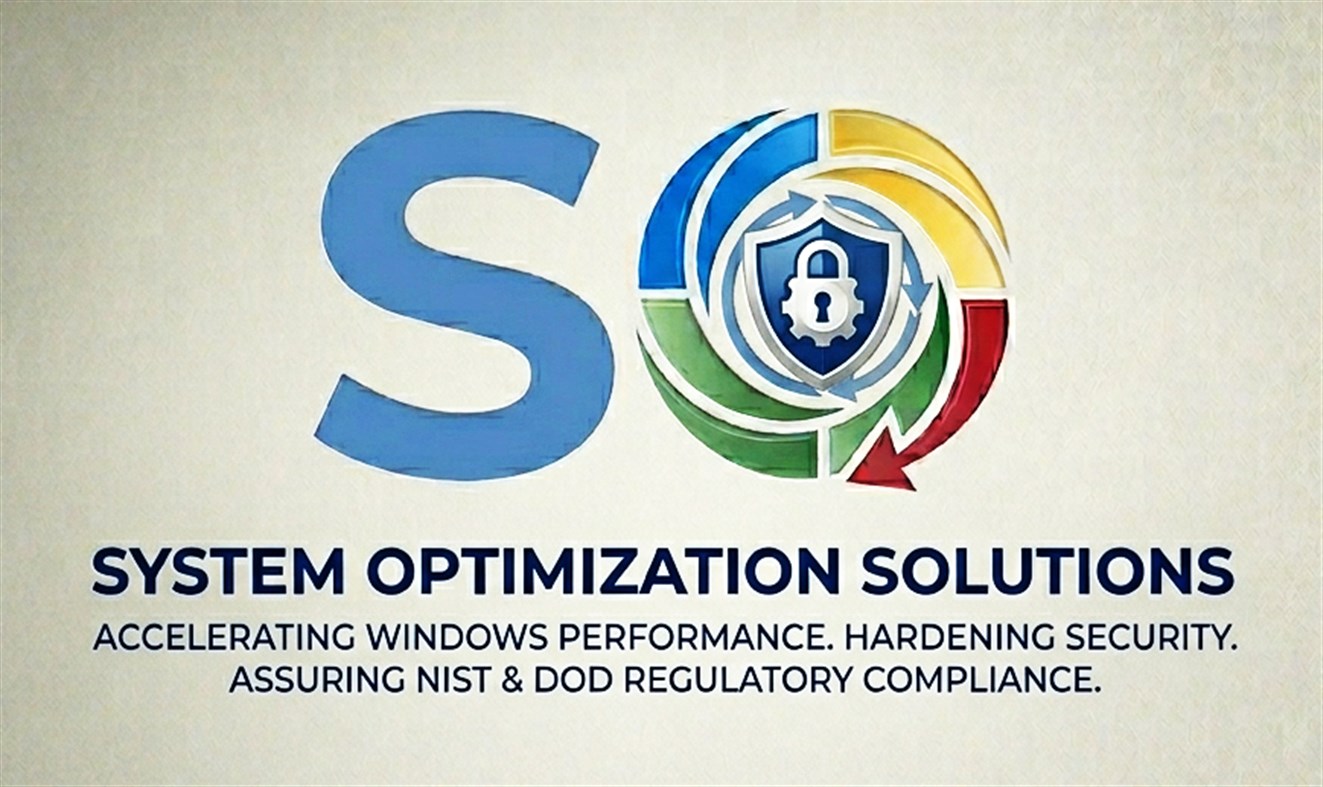 #1. SO (System Optimization) (Windows) di: AppSolutions