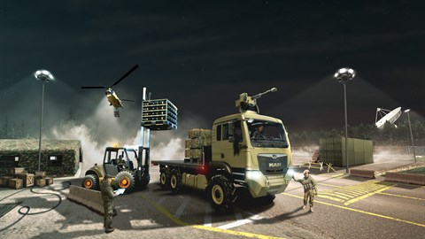 Military Logistics Simulator Demo