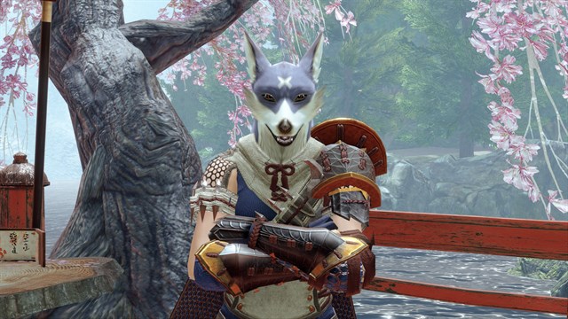 "Canyne Mask" Hunter layered armor piece screenshot 1
