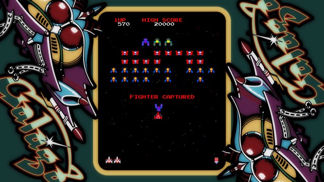 ARCADE GAME SERIES: GALAGA screenshot 1