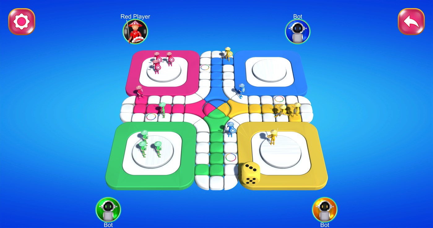 #6. Samurai Ludo (3D Fights) - Local Multiplayer (Windows) Ved: Skyward Studios