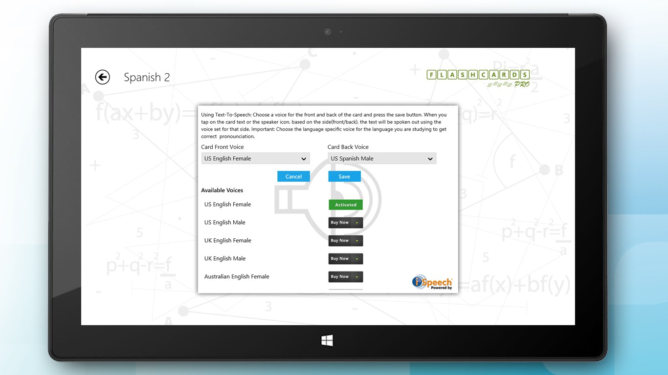 Flashcards Pro for Windows 10