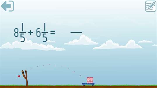 Fractions and mixed numbers - 6th grade math screenshot 4