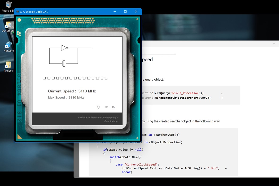 #7. CPU Display Code (Windows) By: Million