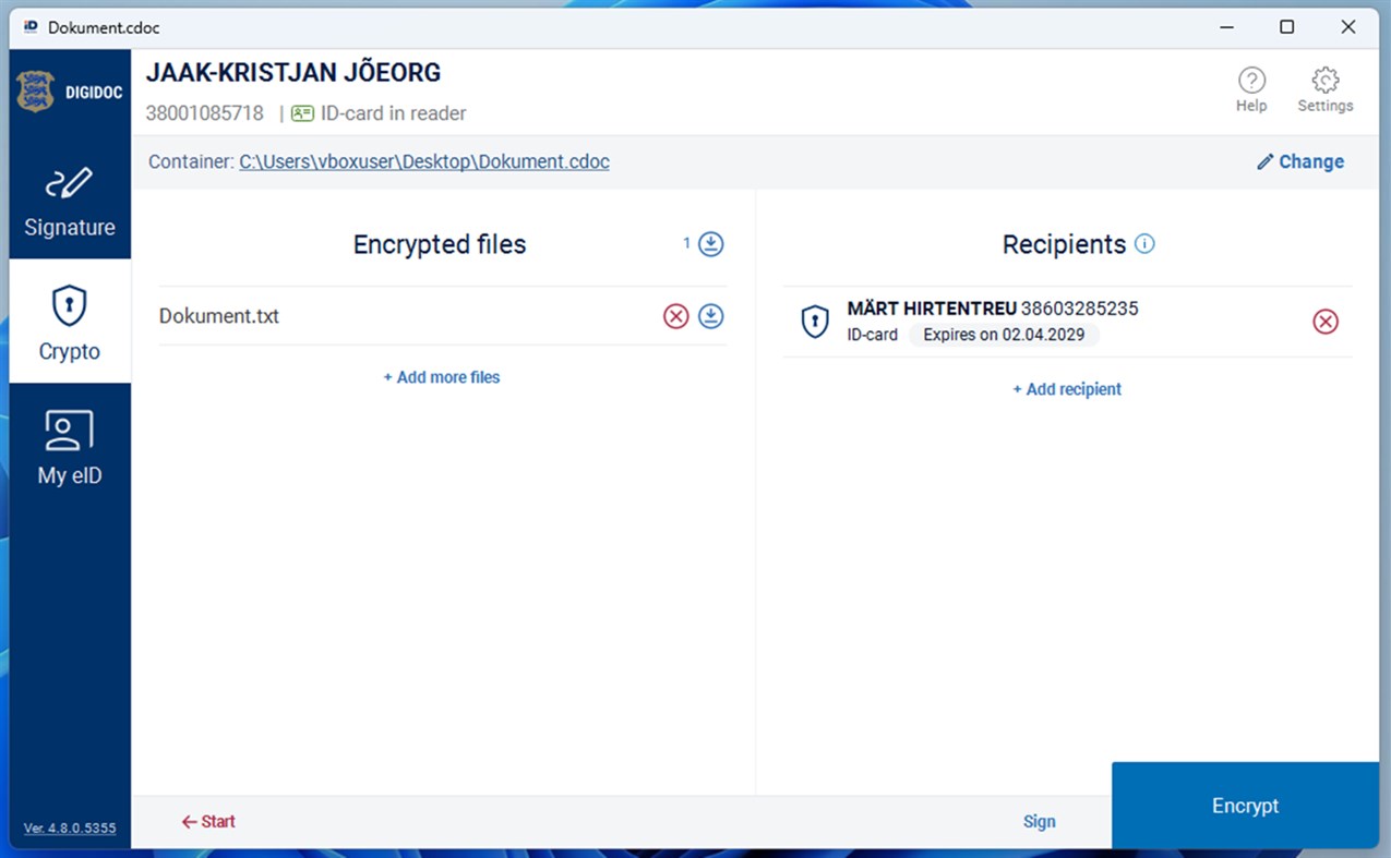 #5. DigiDoc4 (Windows) 由: Riigi Infosüsteemi Amet