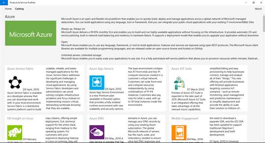 Products & Services Portfolio screenshot 3