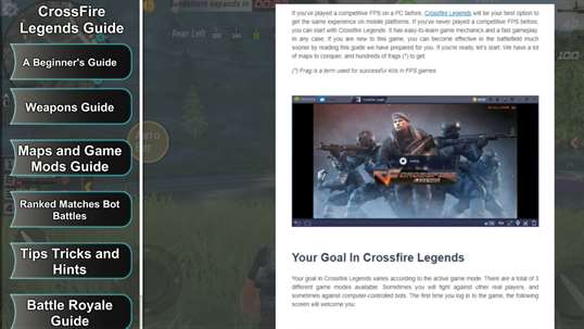 CrossFire Legends Guide screenshot 2