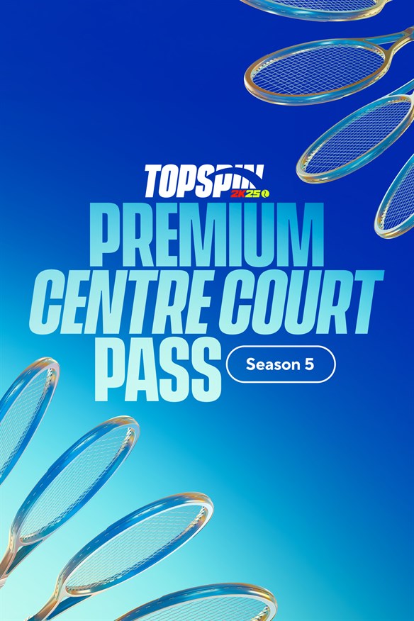 TopSpin 2K25 Premium Centre Court Pass Season 5 Xbox Series X|S and Xbox One cover art