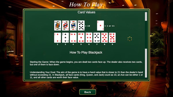 Blackjack Table - Classic Cards — 2