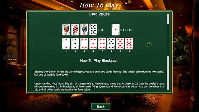 Blackjack Table - Classic Cards screenshot 2