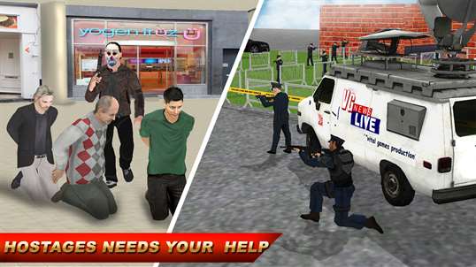 Police Criminal Arrest Simulator - Hostage Rescue screenshot 3