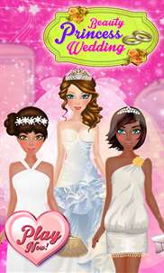 Princess Wedding Makeover & Dress Up screenshot 1