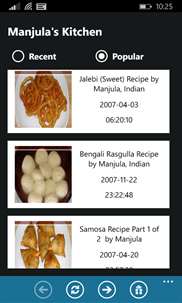 Manjula's Kitchen screenshot 1