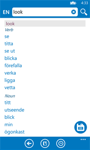 Swedish English dictionary ProDict Free screenshot 2