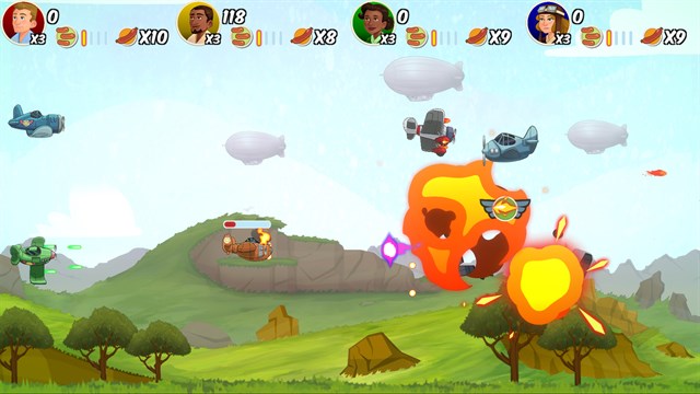 Dogfight - A Sausage Bomber Story screenshot 2
