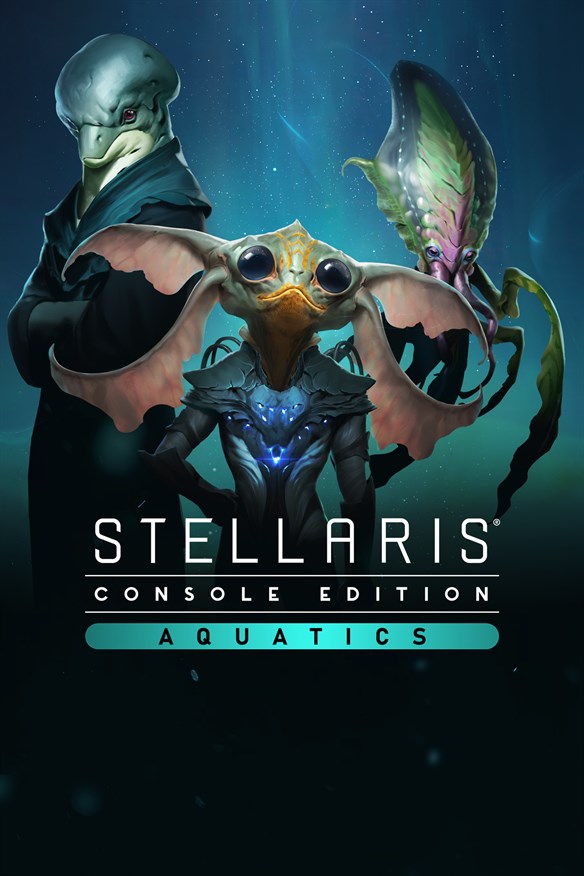 Stellaris: Aquatics Species Pack Xbox Series X|S and Xbox One cover art