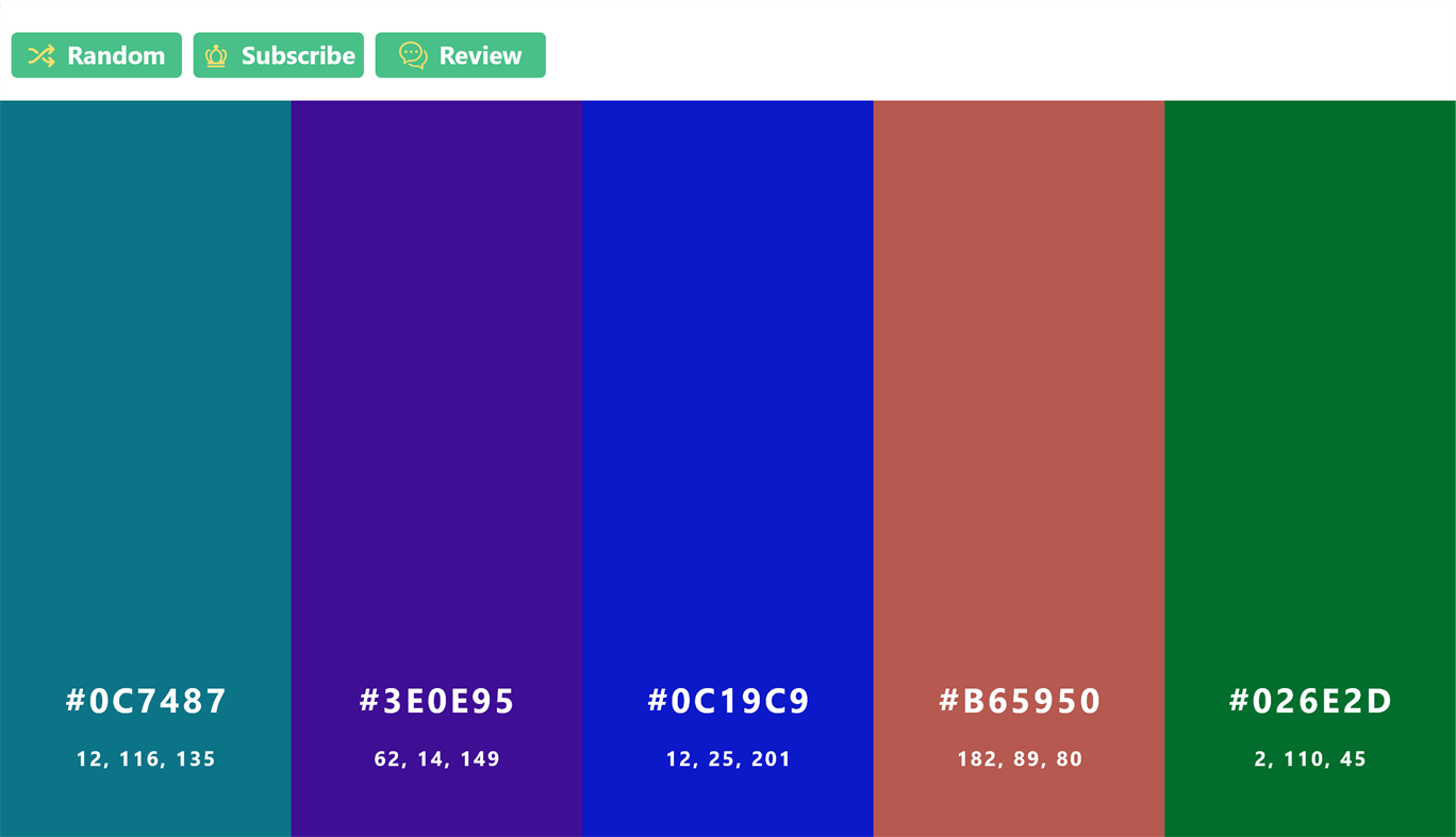 #1. Colors Palette - Designer Love (Windows) Von: White Moonlight