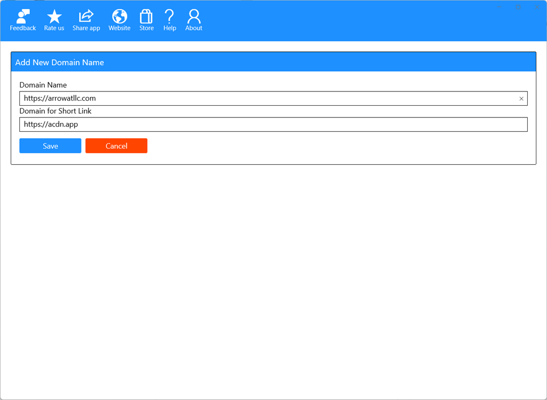 #2. Short Link Creator (Windows) Göre: Melvin Dev