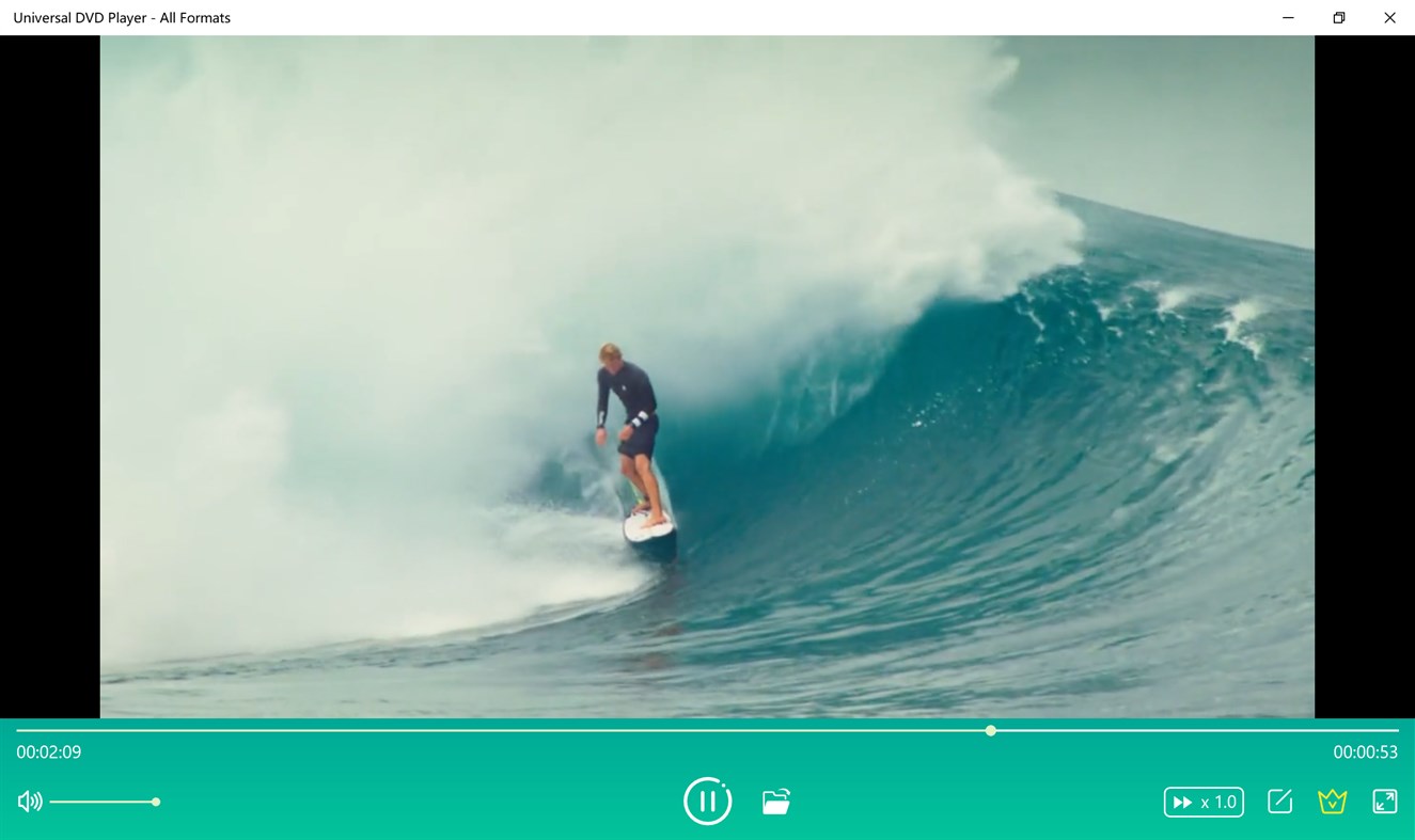 #2. Universal DVD Player - All Formats (Windows) بواسطة: Moonlight Tidal Technology