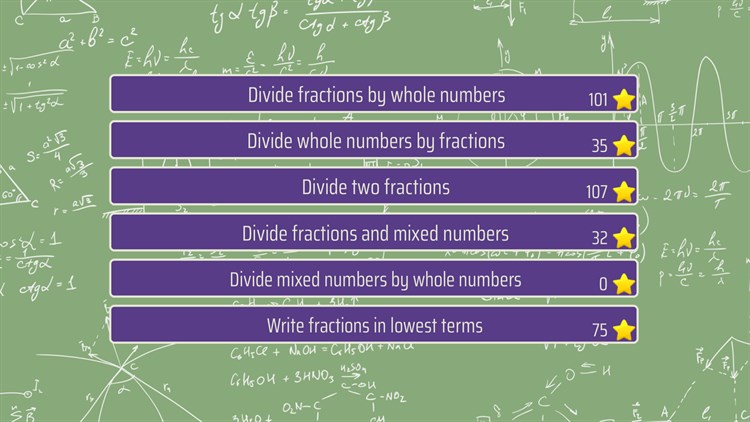 Dividing Fractions - PC - (Windows)