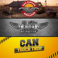 Gas Station Simulator, Airstrip DLC and Can Touch This DLC Bundle