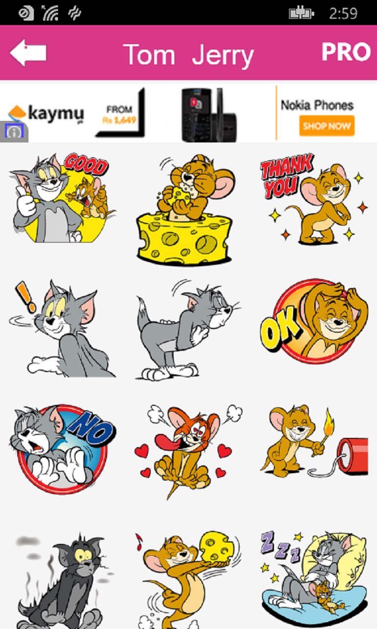 Cartoon Emoji For WhatsApp,Facebook & All SNS for Windows 10 Mobile