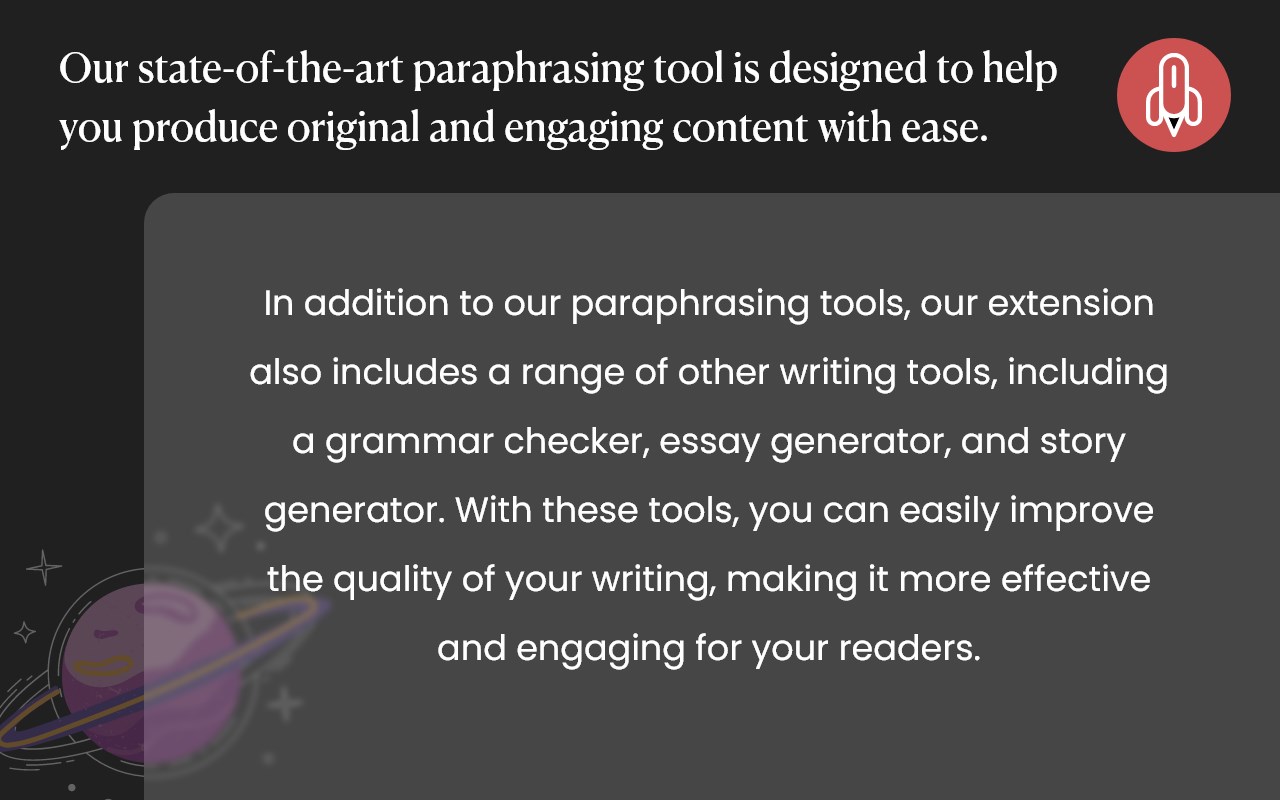 Paraphrasing Tool