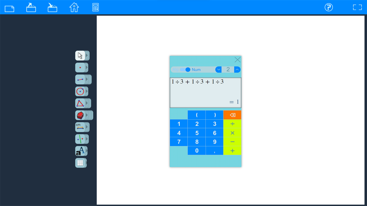 #5. Cabri Express Primary (Windows) بواسطة: Cabrilog