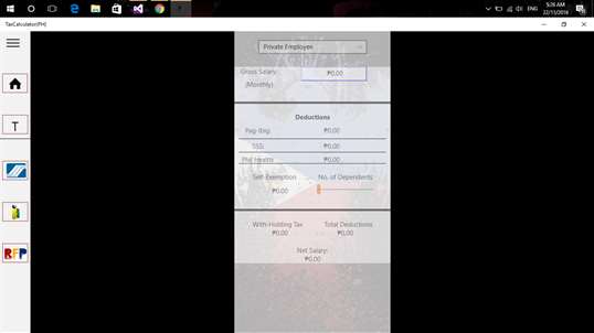 TaxCalculator(PH) screenshot 3