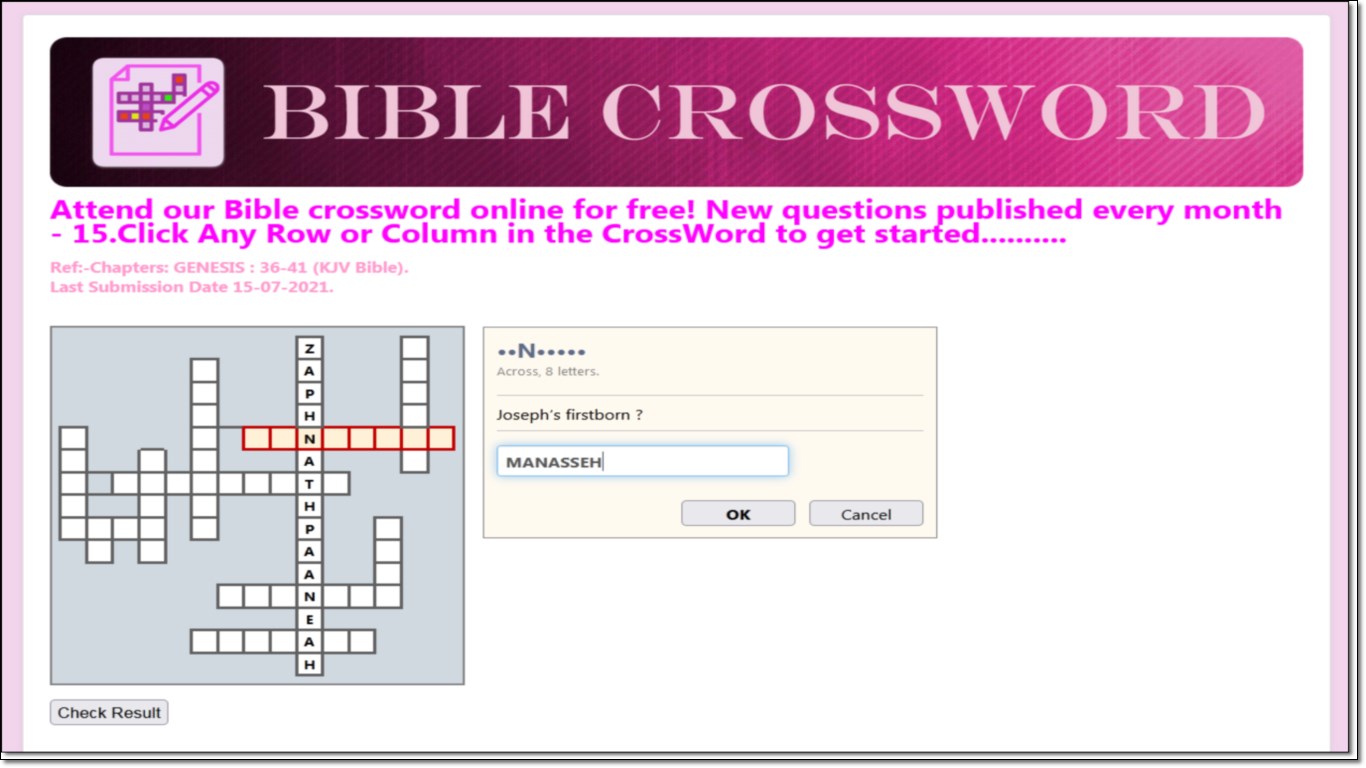 【图】Bible Crossword(截图3)