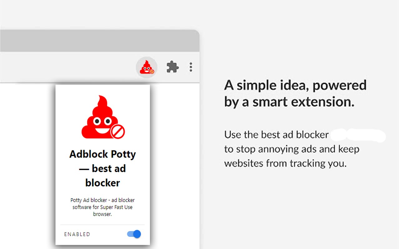 Adblock Potty — best ad blocker