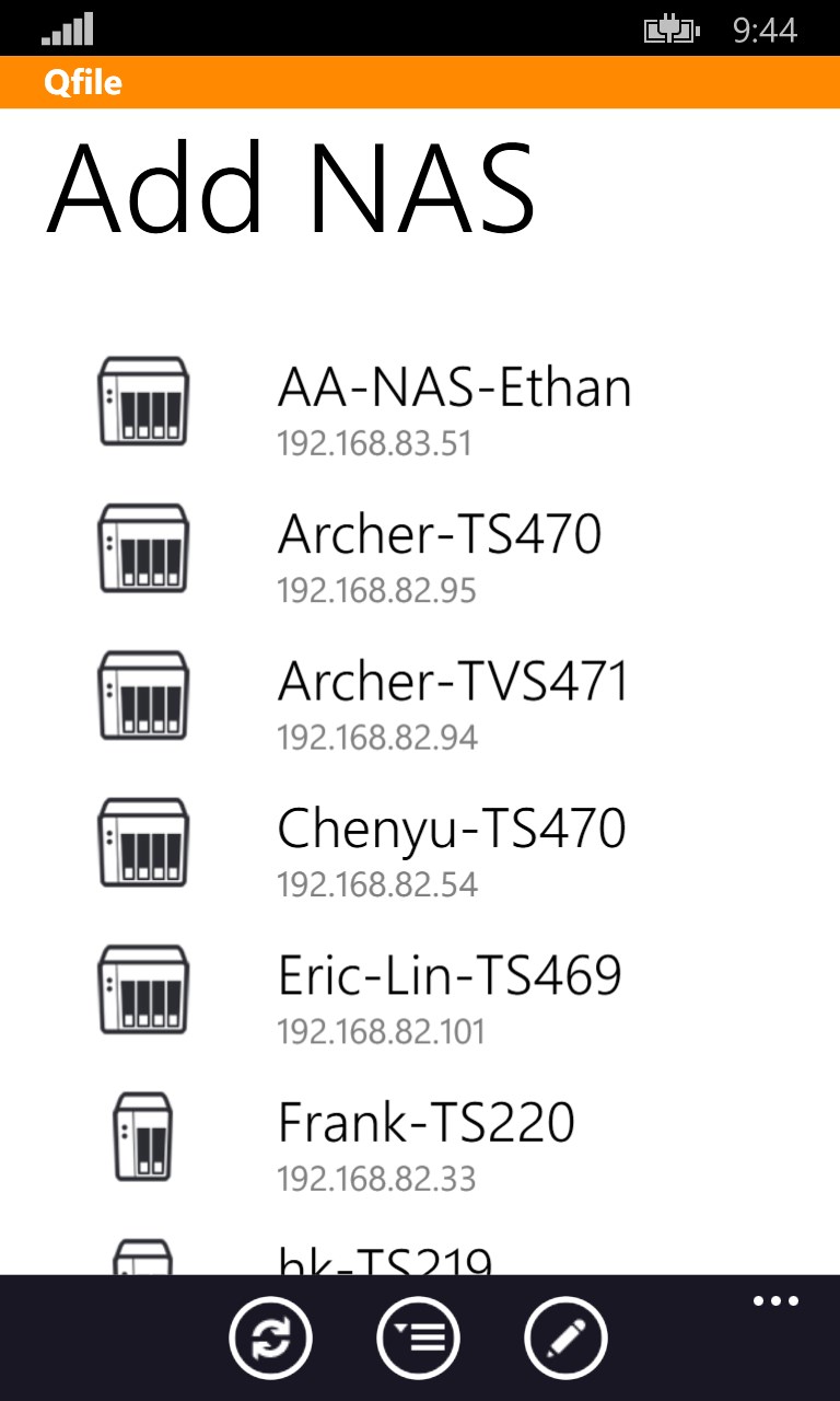 Qfile for Windows 10 Mobile
