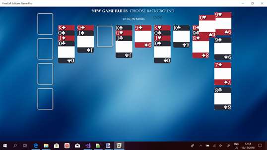FreeCell Solitaire Game Pro screenshot 5