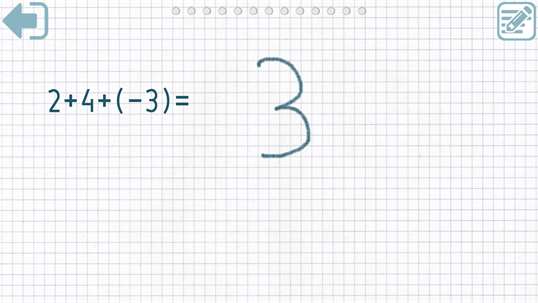 Operations with integers - 6th grade math skills screenshot 7