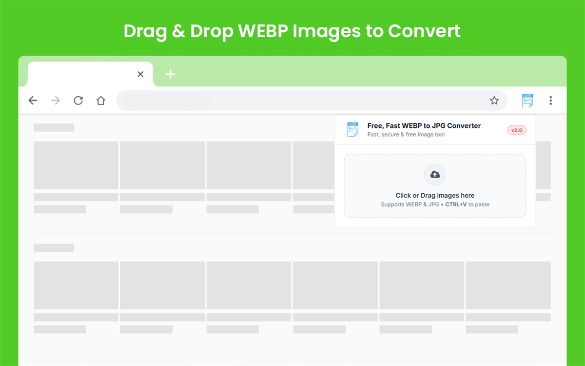 Free, Fast WEBP to JPG Converter