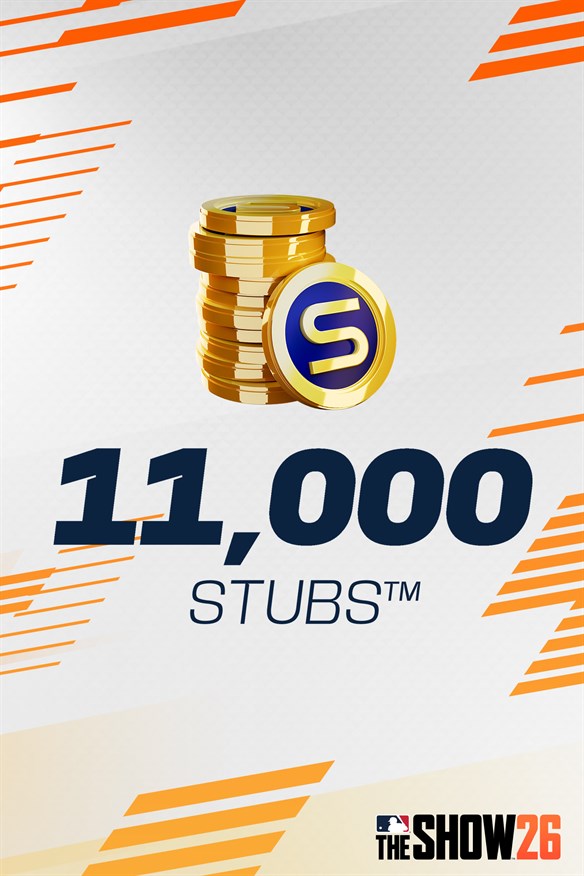 Stubs (11,000) for MLB The Show 26 Xbox Series X|S and Xbox One cover art